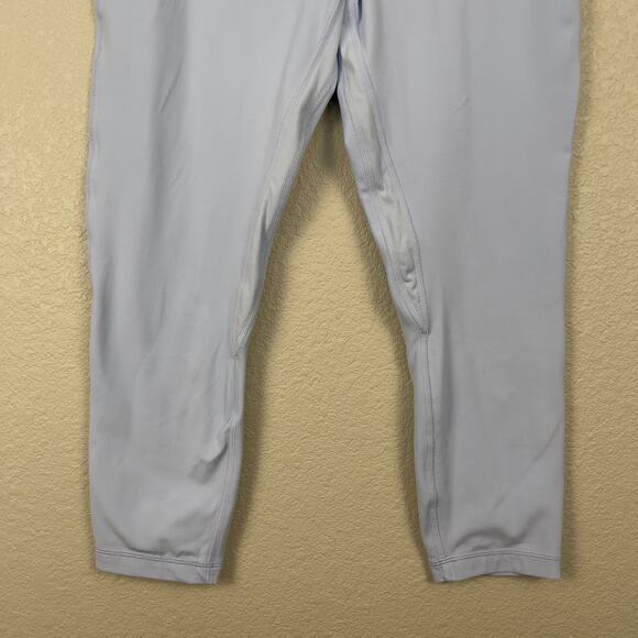 Lululemon Align High Rise Crop Leggings Pastel Blue 12 Yoga Workout Athleisure - Picture 9 of 14